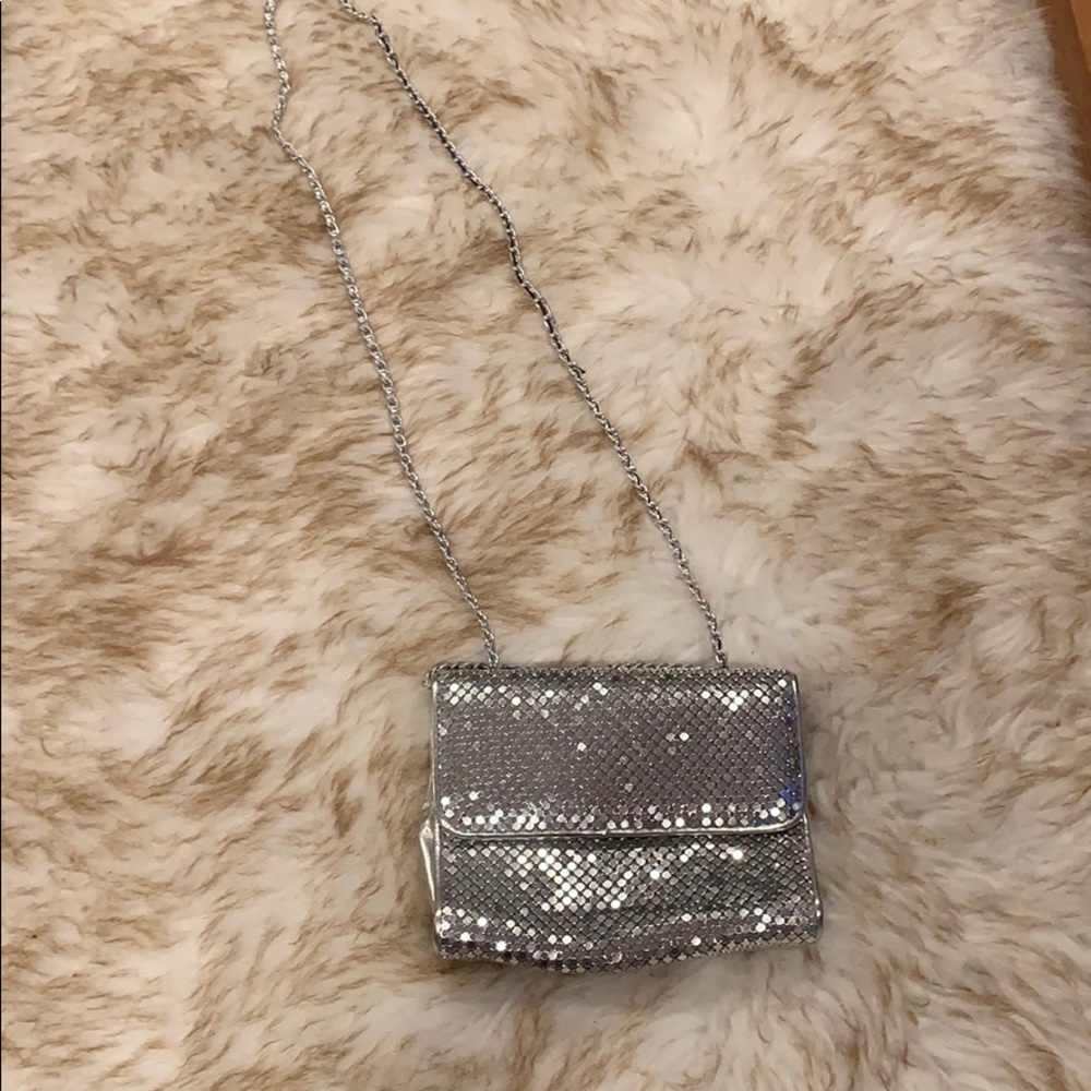Vintage Silver Mesh Bag! Whitney Davis Since 1876